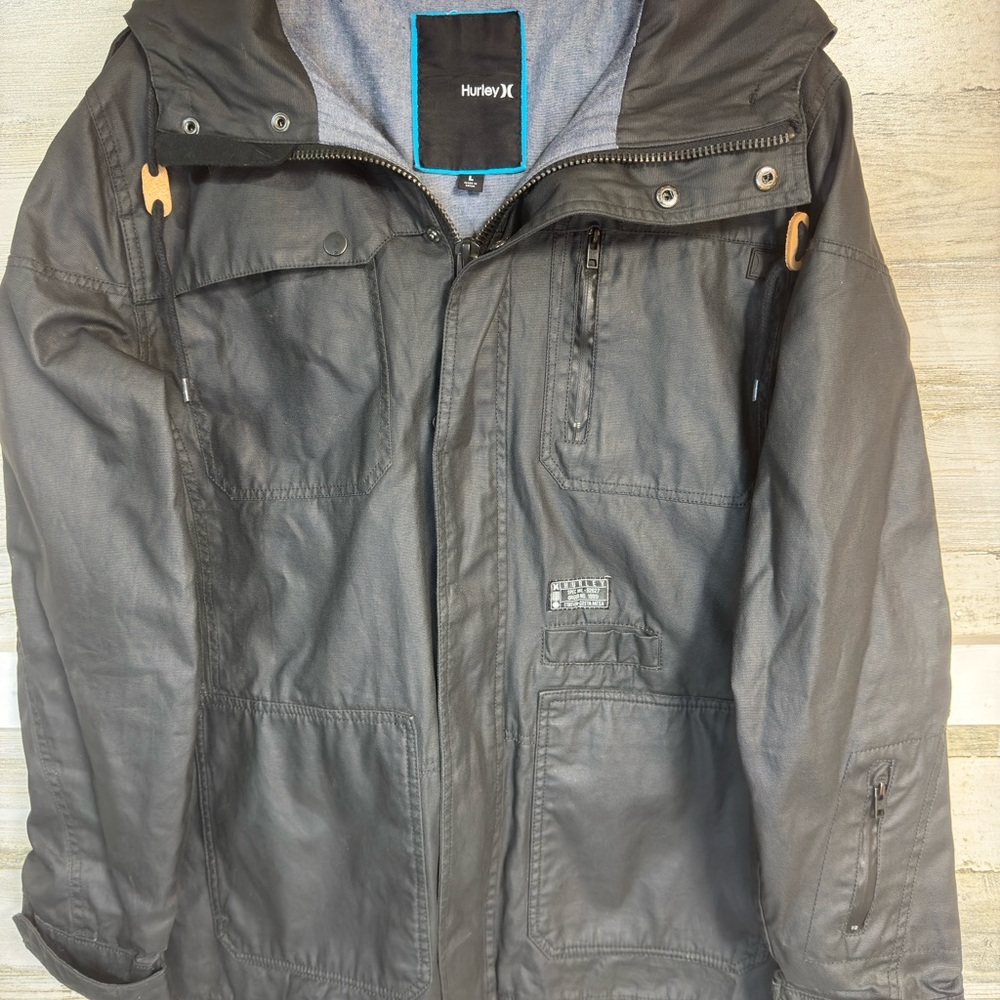 Hurley Charcoal Performance Jacket for Men